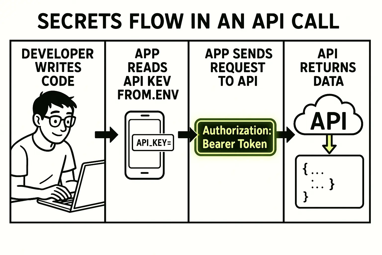 How secrets flow